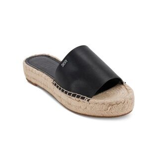 DKNY Everyday Camillo Platform Slide in Black Size 8